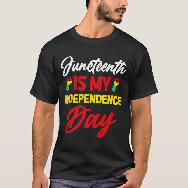 T-shirt Est-ce que c'est mon jour d'indépendance 1 (Devant)