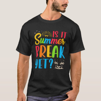 T-shirt Est-ce que c'est un congé d'été Pourtant enseignan