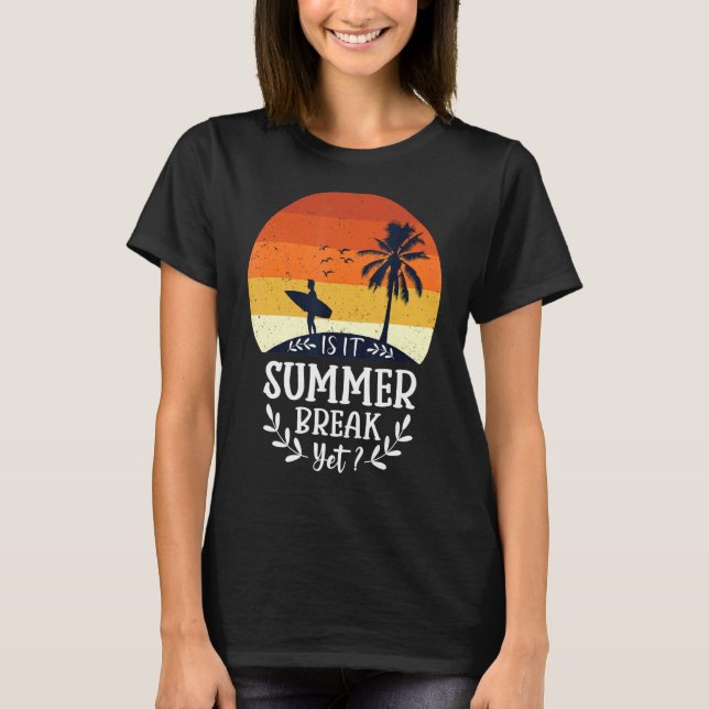 T-shirt Est-ce que c'est une pause estivale pourtant 11 (Devant)