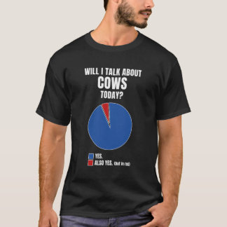 T-shirt Est-Ce Que Je Parlerai Des Vêtements De Vaches Art