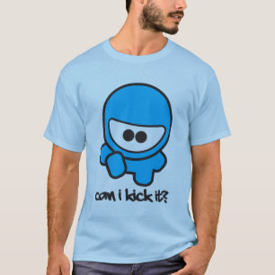 T-shirt Est-ce que je peux le donner un coup de pied ?