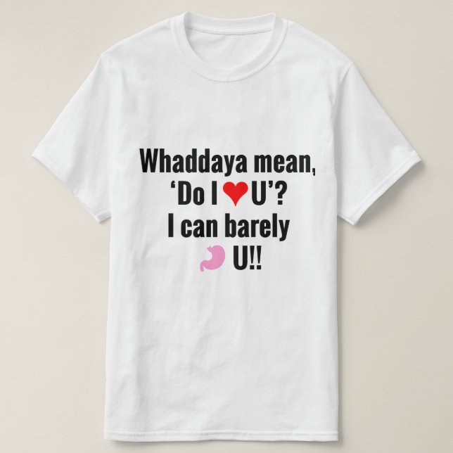 T-shirt Est-ce que je te coiffe la chemise (Design devant)