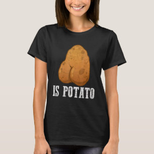 T-shirt Est-Ce Que La Pomme De Terre Est Vu Sur Le Mème De
