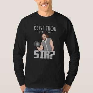 T-shirt Est-Ce Que Tu Peux Même Hisser Sir Weightlifting B