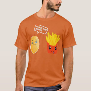 T-shirt Est-ce que vous Bro Potato Chemise Français Fry Po