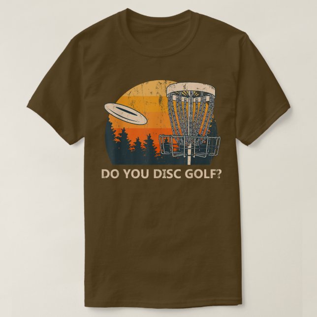 T-shirt Est-ce que vous disque Golf Sports Amateurs de spo (Design devant)