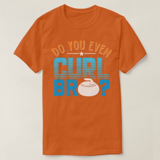 T-shirt Est-Ce Que Vous Même Curl Bro Shirt WI-Inter Ice C (Design devant)