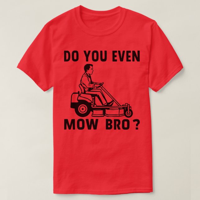 T-shirt est-ce que vous tondez même brun (Design devant)