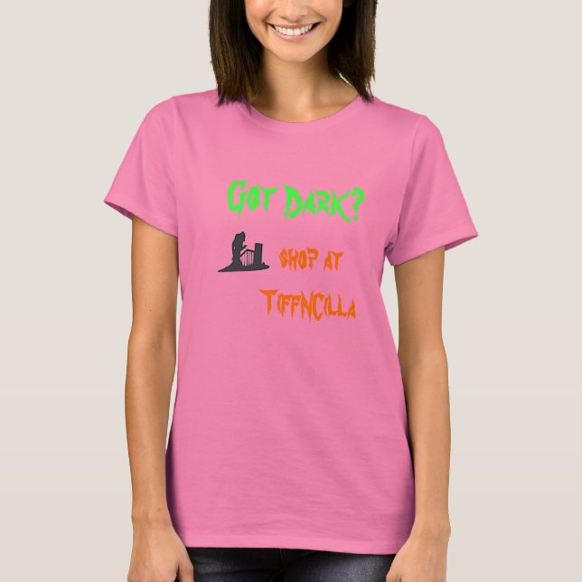 T-shirt est-ce qu'il fait noir ? (Devant)