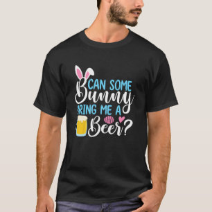 T-shirt Est-Ce Qu'Un Lapin Peut M'Apporter Une Fête De Pâq