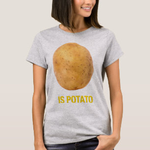 T-shirt Est-ce une pomme de terre ? Design drôle et humo