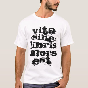 T-shirt Est de MORs de libris de sinus de Vita