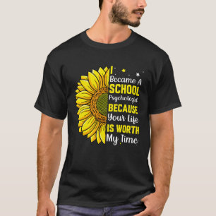 T-shirt Est devenu un psychologue scolaire professeur de p