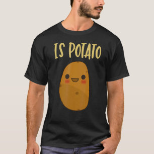 T-shirt Est La Pomme De Terre À La Télévision Comme On Le 