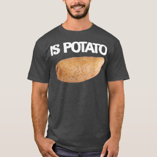 T-shirt Est La Pomme De Terre À La Télévision Comme Vu Tar