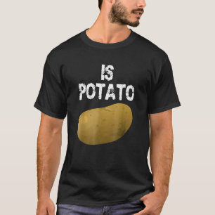 T-shirt Est La Pomme De Terre Comme On Le Voit Sur La Télé