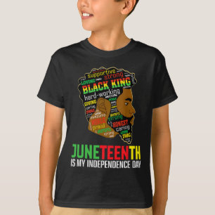 T-shirt Est mon Jour de l'Indépendance Fête des pères Roi