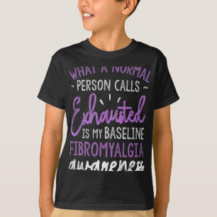 T-shirt Est Mon Ruban De Sensibilisation À La Fibromyalgie