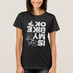 T-shirt Est Mon Vélo Ok Mtb Vélo De Montagne Cycliste