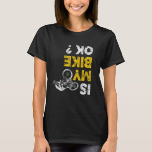 T-shirt Est Mon Vélo OK Vélo Cycliste Vintage