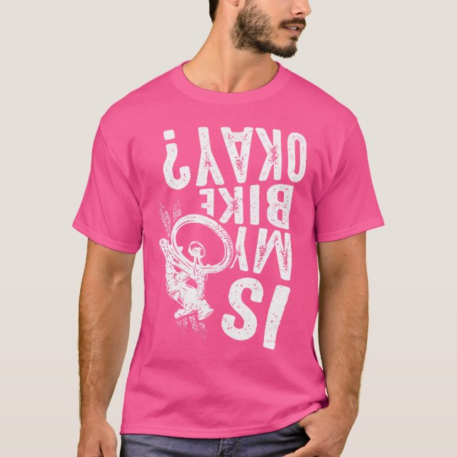 T-shirt Est Mon Vélo Ok Vélo Vélo Bmx Mtb (Devant)