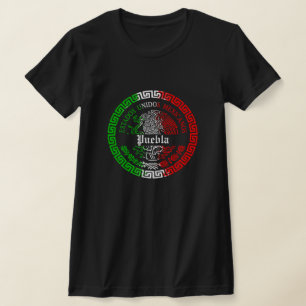 T-shirt Estado de Puebla México emblème chemise