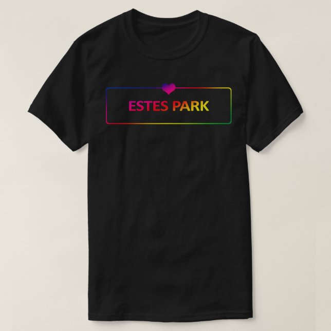 T-shirt Estes Park Colorado 2 (Design devant)