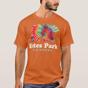 T-shirt Estes Park Colorado Montagnes Rocheuses Ours Tie D