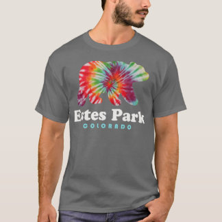 T-shirt Estes Park Colorado Montagnes Rocheuses Ours Tie D