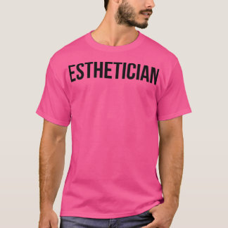 T-shirt Esthetician 2