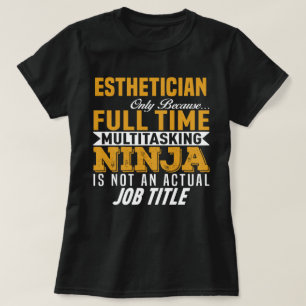 T-shirt Esthéticien