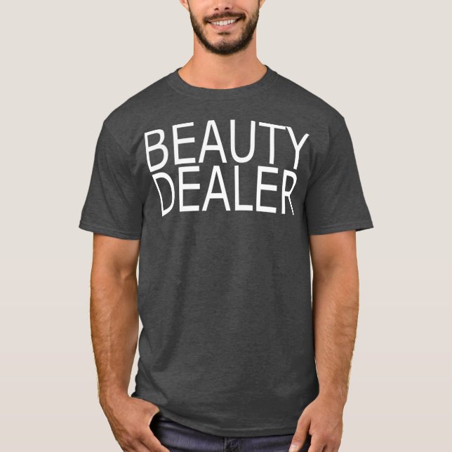 T-shirt Esthéticien Détaillant De Beauté Artiste Maquillag (Devant)
