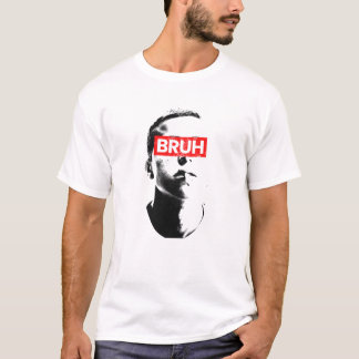 T-shirt Esthétique Bruh Grunge