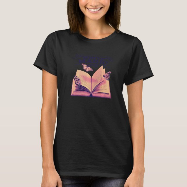 T-shirt Esthétique céleste Triple Lune Wicca Tarot de cuis (Devant)