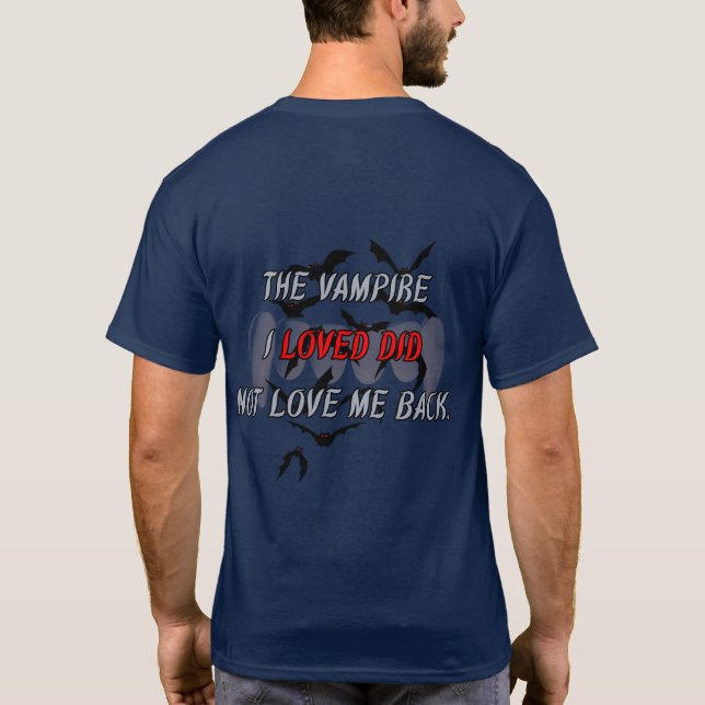 T-Shirt esthétique citation de vampire gothique fo (Dos)