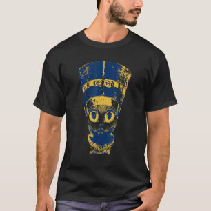 T-shirt Esthétique de chat de la reine égyptienne Nefertit