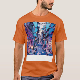 T-shirt Esthétique de rue de la maison japonaise 2