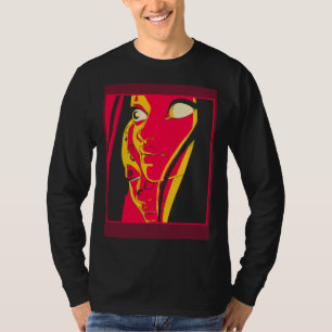 T-shirt esthétique grunge doux des années 90 fille E edge