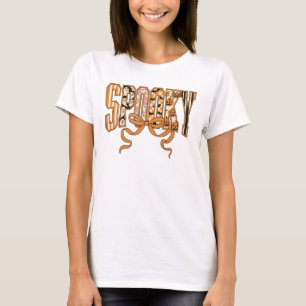 T-shirt Esthétique Halloween Coquette Épouvantable-66166