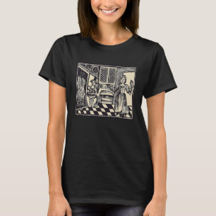 T-shirt Esthétique Horreur Gothique Occulte Satanique Abse