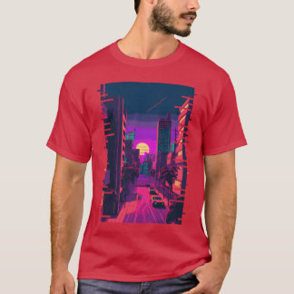 T-shirt Esthétique Indépendante Japonaise Glitch Art 80s 9