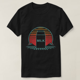 T-shirt Esthétique Rétro Milk Vaporwave