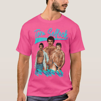 T-shirt esthétique rétro Tom Selleck 80 amis rétro