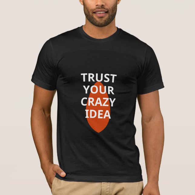 T-shirt esthétique sarcelle tendance Confiance en  (Devant)