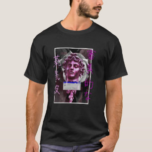 T-shirt Esthétique Vaporwave Japonais Futurisme Anime Anim