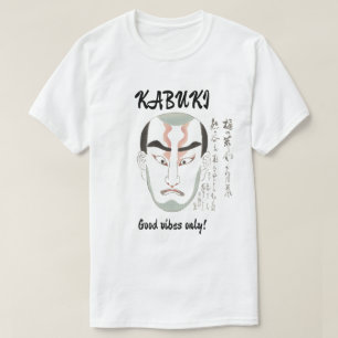 T-shirt Esthétique Vintage Personnalisée Art Kabuki Japona