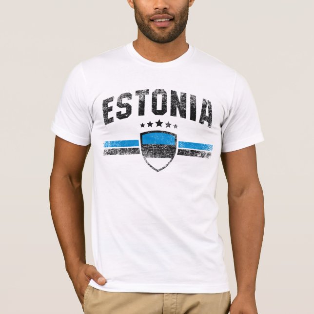 T-shirt Estonie (Devant)