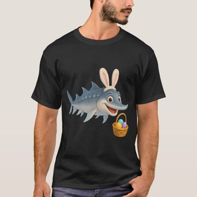 T-shirt Esturgeon atlantique de printemps (Devant)