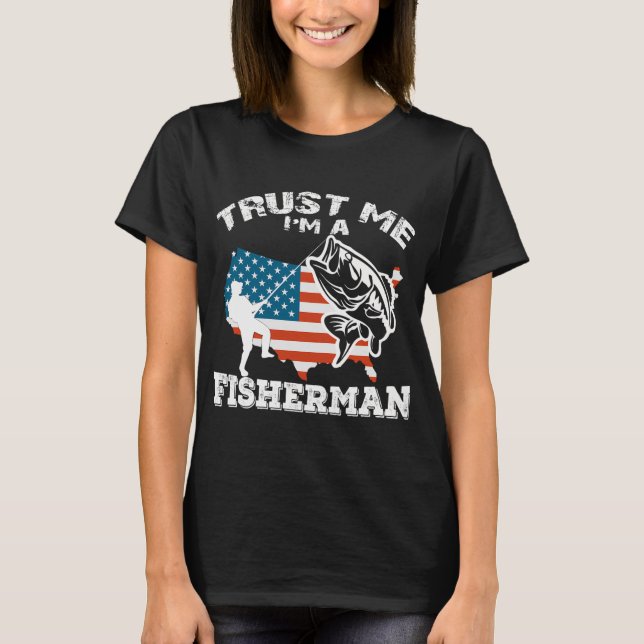 T-shirt Esturgeon blanc de Noël (Devant)