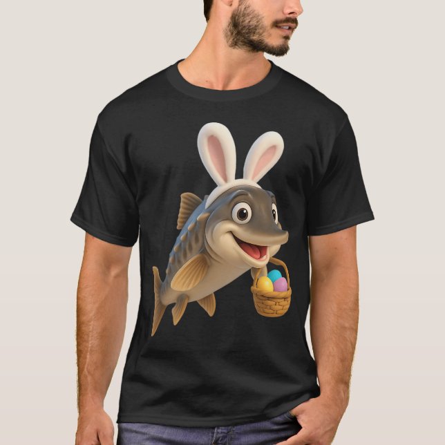 T-shirt Esturgeon du lac Easter (Devant)